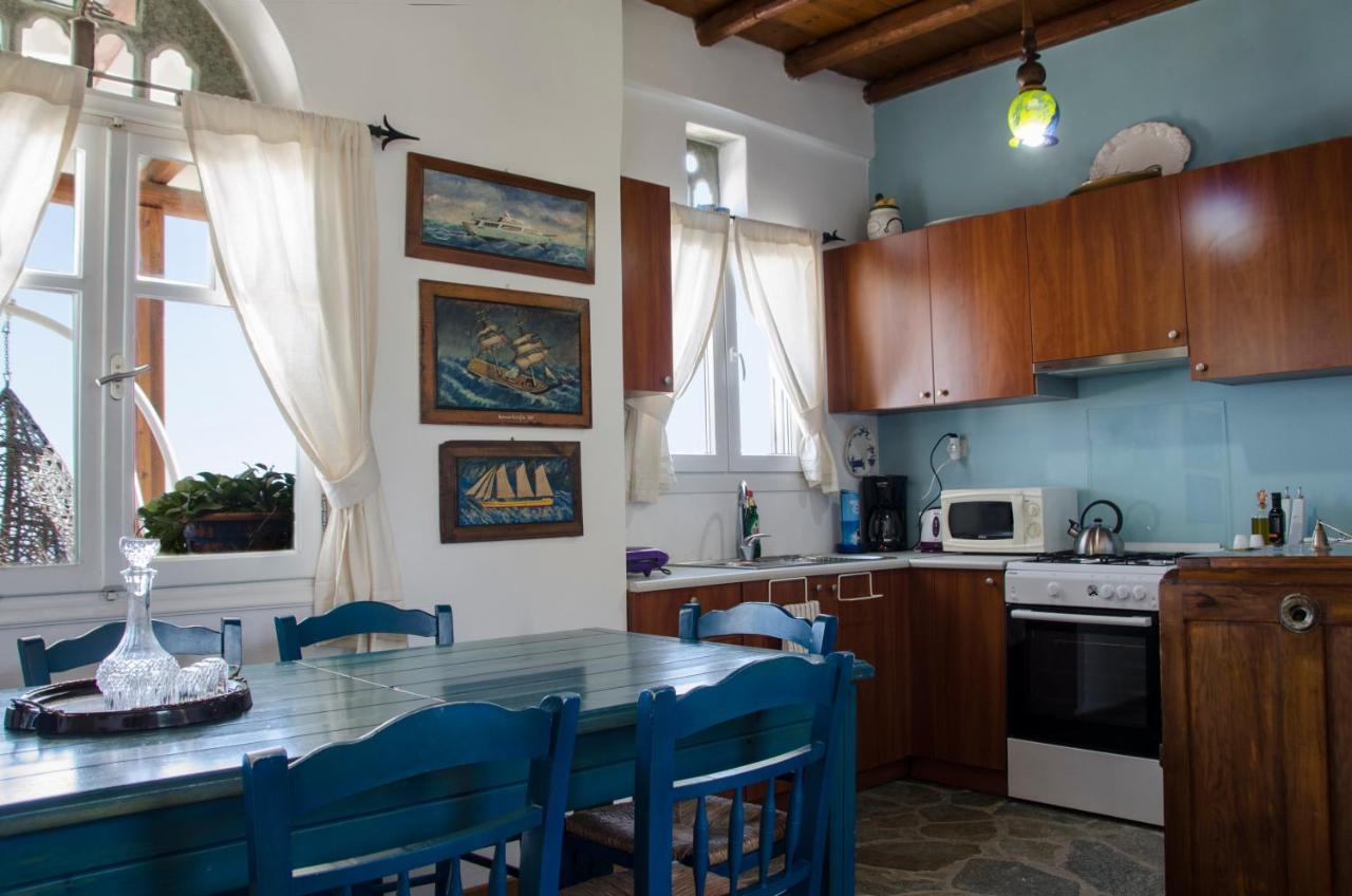 Stení Balcony To The Aegeanヴィラ エクステリア 写真